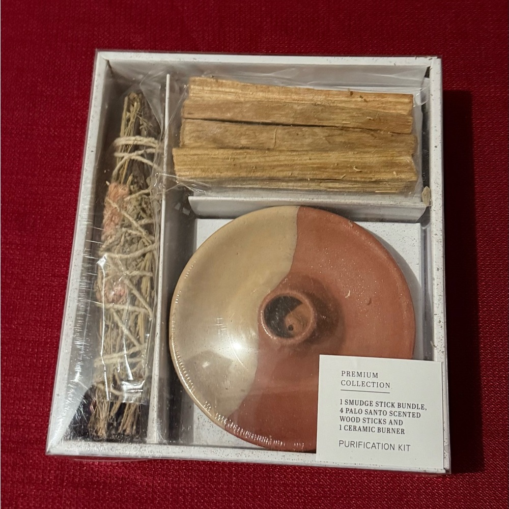 Ceramic Burner Purification Kit with Smudge Sticks - Picture 1 of 1